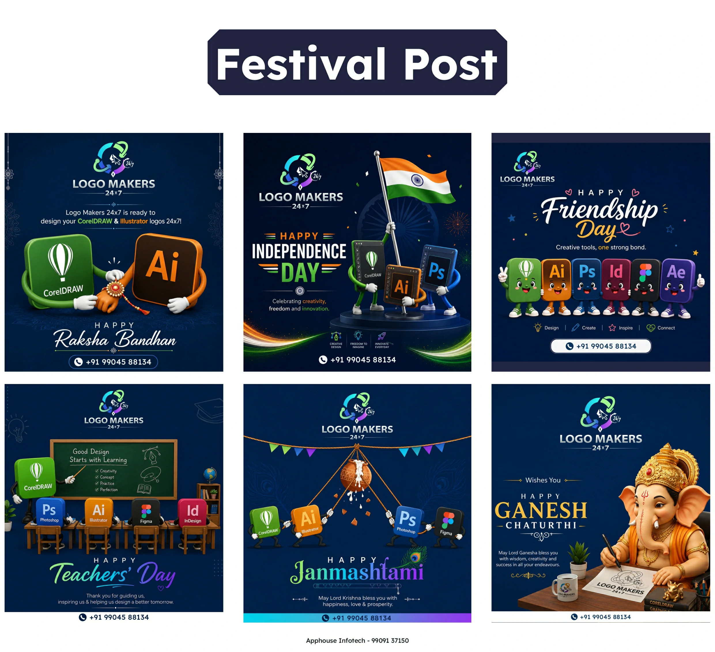 Festival Post Design portfolio project Festival Post 3